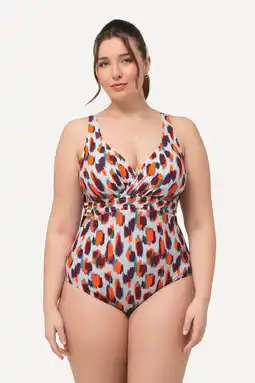 Decathlon Dames Badpak vlekkenmotief uitneembare zachte cups aanbieding