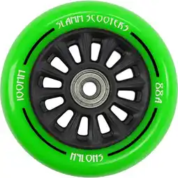 Decathlon Slamm Nylon core stuntstep wiel groen aanbieding