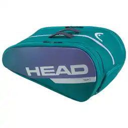 Decathlon HEAD Padeltas Tour Padel Bag L Groen Paars aanbieding