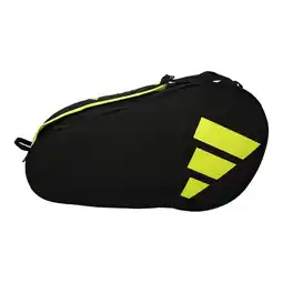 Decathlon Black And Fluorescent Yellow Adidas Control Padel Bag aanbieding