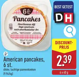 ALDI American Pancakes aanbieding