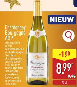 ALDI Chardonnay Bourgogne AOP aanbieding