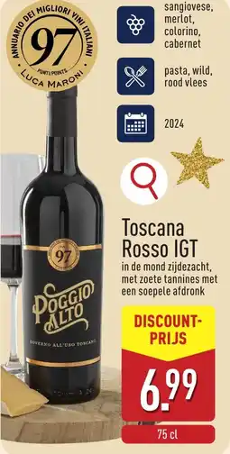 ALDI Toscana Rosso IGT aanbieding