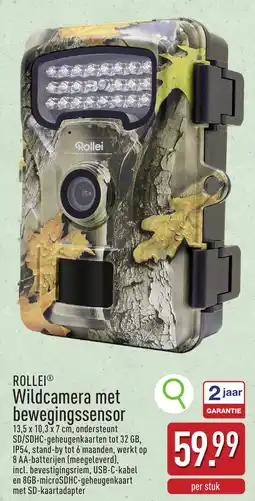 ALDI Wildcamera met bewegingssensor aanbieding