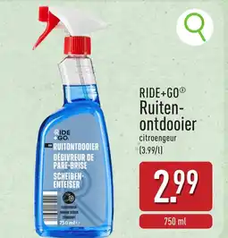 ALDI RIDE+GO Ruiten- ontdooier aanbieding