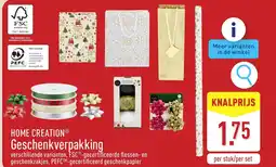ALDI Home Creation Geschenkverpakking aanbieding