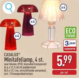 ALDI Casalux Minitafellamp aanbieding
