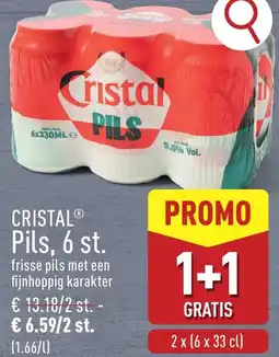 ALDI Cristal Pils aanbieding