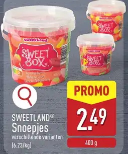 ALDI Sweetland Snoepjes aanbieding