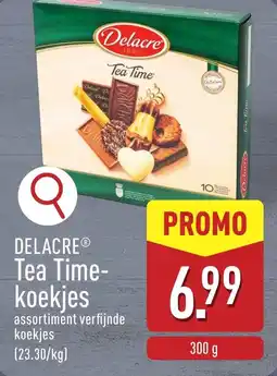 ALDI Delacre Tea Time aanbieding