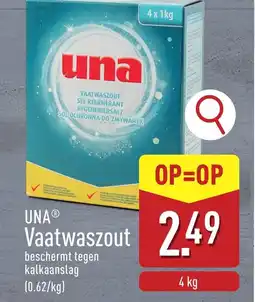 ALDI Una Vaatwaszout aanbieding