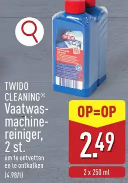 ALDI Twido Cleaningⓡ Vaatwas- machine- reiniger, 2 st. aanbieding