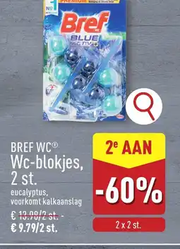 ALDI Bref Wc-blokjes aanbieding