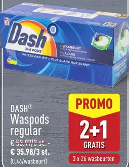 ALDI Dash Waspods regular aanbieding