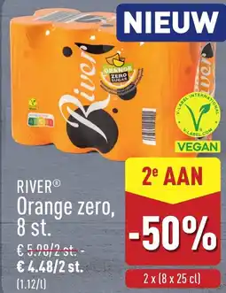 ALDI River Orange zero aanbieding