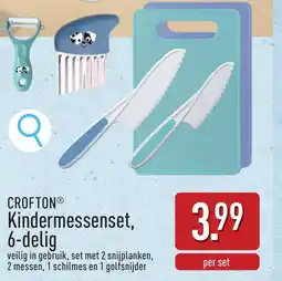 ALDI Crofton Kindermessenset aanbieding