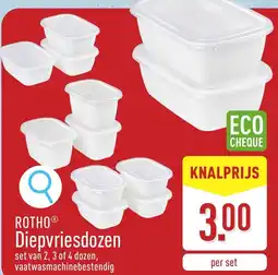 ALDI Rotho Diepvriesdozen aanbieding