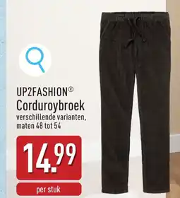 ALDI UP2FASHION® Corduroybroek aanbieding