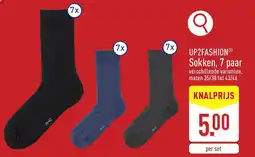 ALDI UP2FASHION Sokken aanbieding