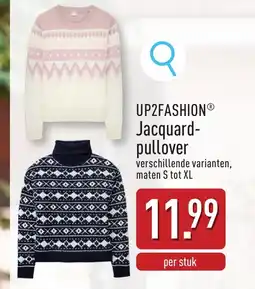 ALDI UP2FASHION Jacquard- pullover aanbieding