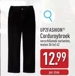 ALDI UP2FASHION Corduroybroek aanbieding