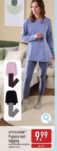 ALDI UP2FASHION Pyjama met legging aanbieding