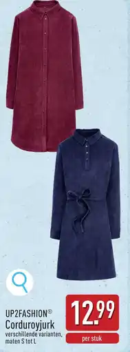 ALDI UP2FASHION Corduroyjurk aanbieding