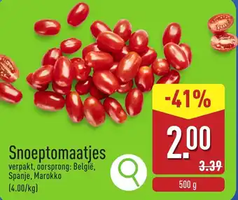 ALDI Snoeptomaatjes aanbieding