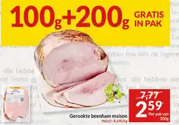 Intermarché Gerookte beenham maison aanbieding
