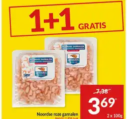 Intermarché Noordse roze garnalen aanbieding