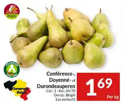 Intermarché Conférence-, Doyenné-of Durondeauperen aanbieding