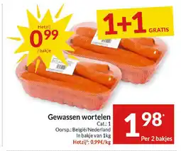Intermarché Gewassen wortelen aanbieding