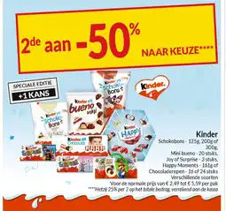 Intermarché Kinder aanbieding