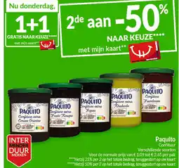 Intermarché Paquito aanbieding
