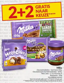 Intermarché Milka aanbieding