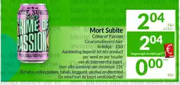 Intermarché Mort Subite aanbieding