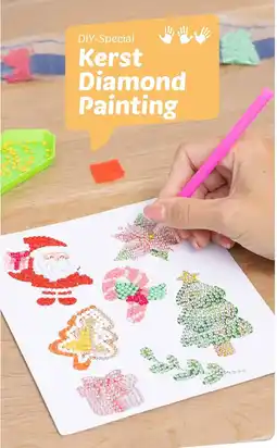 Wibra DIY-Special Kerst Diamond Painting aanbieding