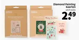Wibra Diamond Painting kaarten aanbieding