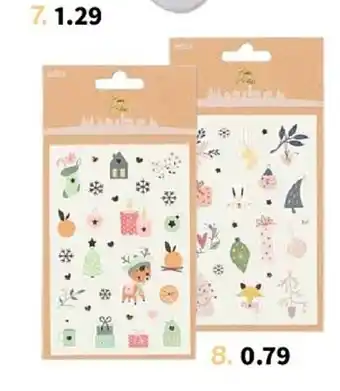 Wibra Stickervellen aanbieding