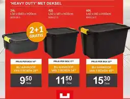 HandyHome Heavy duty met deksel aanbieding