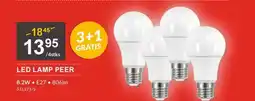 HandyHome Led lamp peer aanbieding