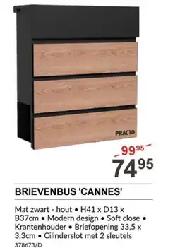 HandyHome Brievenbus cannes aanbieding