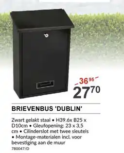 HandyHome Brievenbus dublin aanbieding
