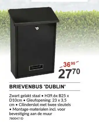 HandyHome Brievenbus dublin aanbieding