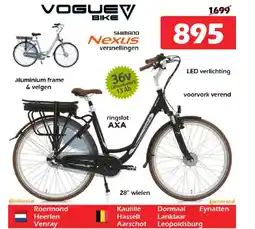 iTEK Vogue bike aanbieding