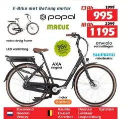 iTEK E-Bike met Bafang motor aanbieding