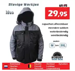iTEK Stevige Werkjas aanbieding
