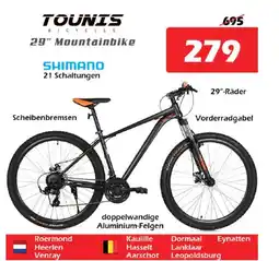 iTEK Tounis 29 mountainbike aanbieding