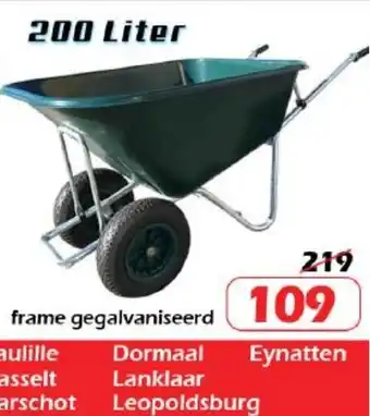iTEK Frame gegalvaniseerd aanbieding