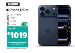Base Iphone 17 pro aanbieding
